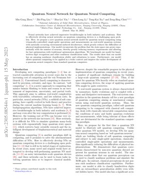 PDF Document Cover - Quantum Neural Network for Soft Quantum Computing